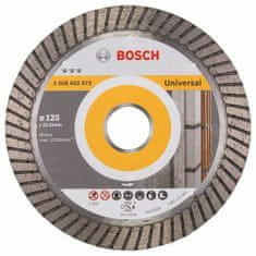 Bosch Diamantový dělicí kotouč Best for Universal Turbo - 125 x 22,23 x 2,2 x 12 mm - 3165140581