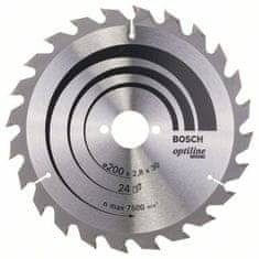Bosch Pilový kotouč Optiline Wood - 200 x 30 x 2,8 mm, 24 - 3165140194129