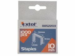 Extol Premium Spony, balení 1000ks, 16mm, 11,3x0,52x0,70mm