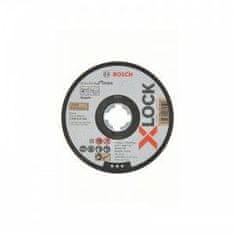 Bosch Plochý řezný kotouč Bosch Standard for Inox systému X-LOCK, 125×1×22,23 mm - 2608619262