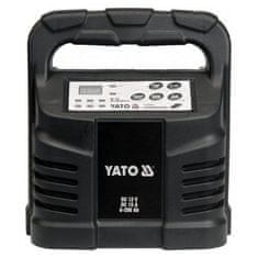 YATO Elektronická nabíječka, 15A, 12V, gel/procesor