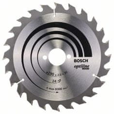 Bosch Pilový kotouč Optiline Wood - 190 x 30 x 2,0 mm, 24 - 3165140373678