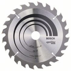 Bosch Pilový kotouč Optiline Wood - 235 x 30/25 x 2,8 mm, 24 - 3165140194990