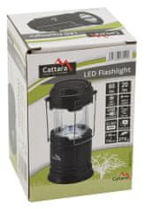 Cattara Svítilna kempingová vysouvací LED 20/60lm nabíjecí