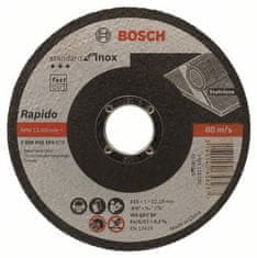 Bosch Dělicí kotouč rovný Standard for Inox - Rapido - WA 60 T BF, 115 mm, 22,23 mm, 1,0 mm - 31