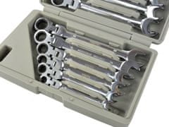 Keltin Klíče ráčnové očkoploché s kloubem 8-19mm 12ks