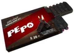 PEPO PE-PO dřevěný podpalovač 2v1