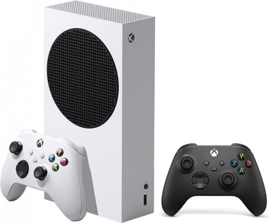 Microsoft Xbox Series S + Xbox Wireless Controller, černá