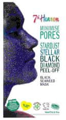 7th Heaven Stardust slupovací maska z černých řas- černý diamant