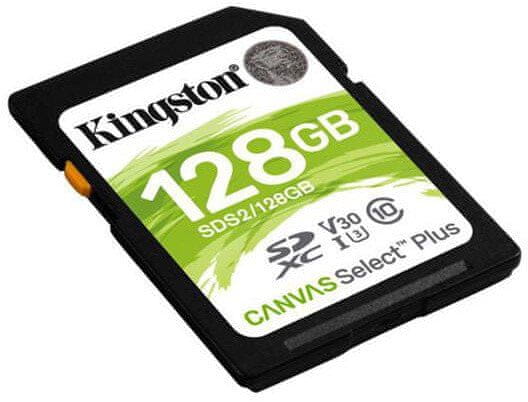 Levně Kingston SDXC Canvas Select Plus 128GB (SDS2/128G