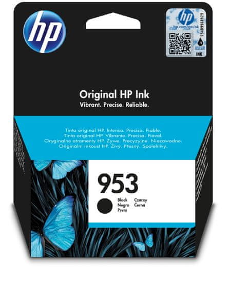 HP 953 černá - originální náplň (L0S58AE)
