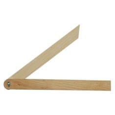 TOYA Úhelník 400 mm nastavitelný dřevěný
