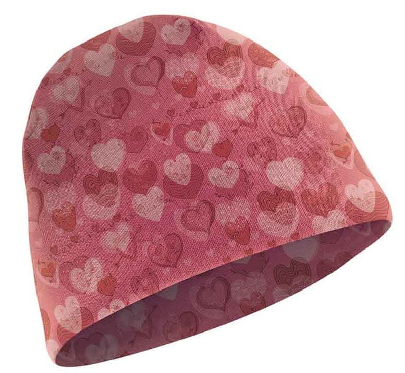 Matt dívčí růžová čepice Kid Premium Cap Love