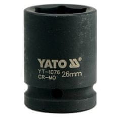 YATO Nástavec 3/4" rázový šestihranný, 26 mm, CrMo
