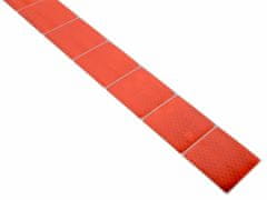 Compass Samolepící páska reflexní dělená 1m x 5cm červená