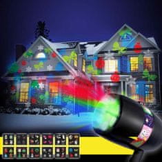 Alum online LED projektor s 12ti vyměnitelnými motivy