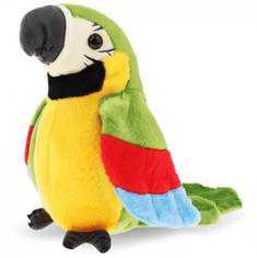 Alum online Interaktivní mluvící papoušek - zelený