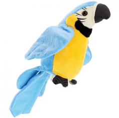Alum online Interaktivní mluvící papoušek - modrý