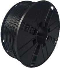 Gembird tisková struna (filament), flexibilní, 1,75mm, 1kg, černá (3DP-TPE1.75-01-BK)