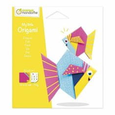 Kraftika Papíry na origami 12x12cm (20ks) ryba, avenue mandarine