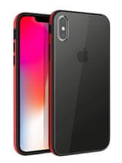 UNIQ Uniq Hybrid iPhone XS MAX Valencia Clear - Crimson Red