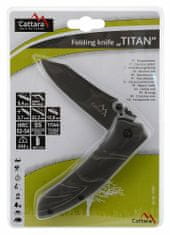 Cattara Nůž skládací TITAN s pojistkou 22cm