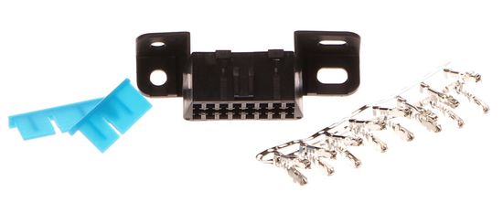SIXTOL Zásuvka OBD2 samička bez zapojených pinů, 16 volných pinů