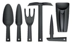 Kistenberg Sada ručního nářadí RESPANA GARDENING TOOLS SET černá, 6 ks