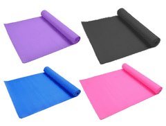 Podložka na cvičení JOGA, 173x61,5 cm, fialová F-192-FI