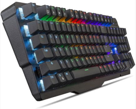 Gaming mehanska žičana tipkovnica YENKEE 3500US KATANA US raspored šareno RGB osvjetljenje 