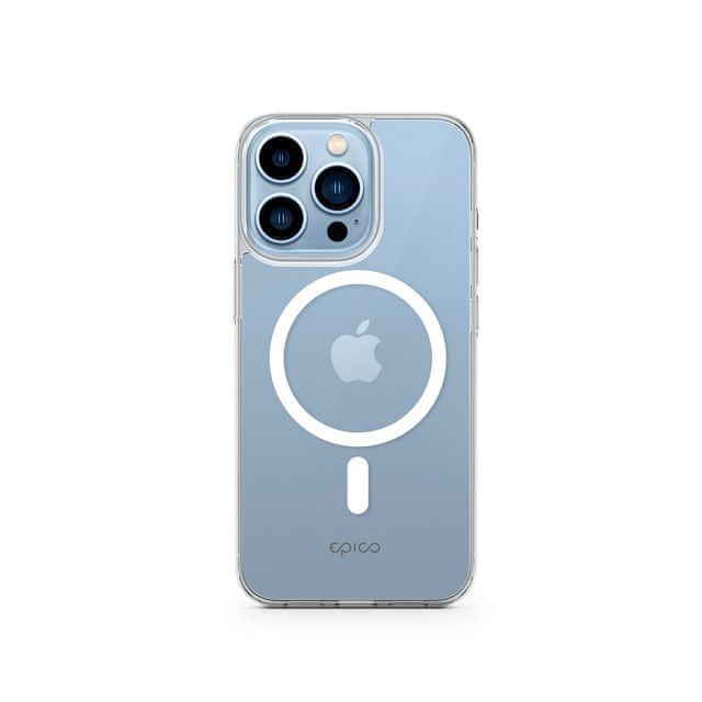 Levně EPICO Hero kryt na iPhone 13 Pro Max s podporou uchycení MagSafe, 60510101000001, transparentní - použité