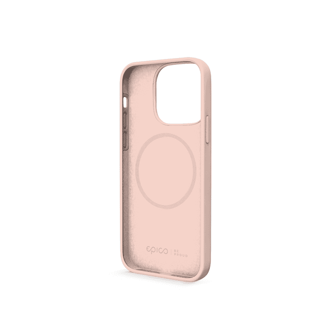Levně EPICO Silikonový kryt na iPhone 13 s podporou uchycení MagSafe, 60310102300001, růžový