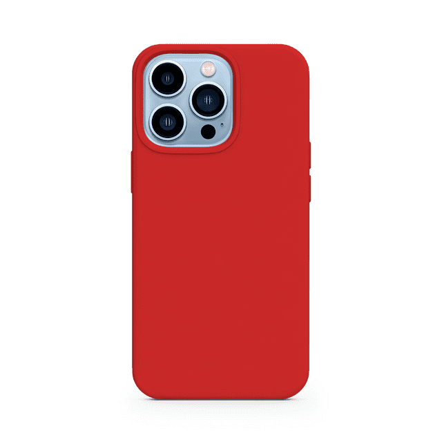 EPICO Silikonový kryt na iPhone 13 s podporou uchycení MagSafe, 60310101400001, červený
