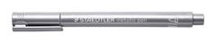 Staedtler Metalický popisovač, 1-2mm, kuželový hrot, stříbrná 8323-81