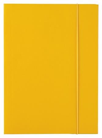 Esselte Desky s gumičkou "Economy", 15 mm, karton, A4, žlutá 13438