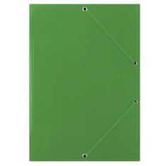 Donau Desky s gumičkou "Standard", zelené, karton, A4 FEP06G