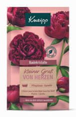 Kneipp 60g mineral bath salt right from the heart peony &