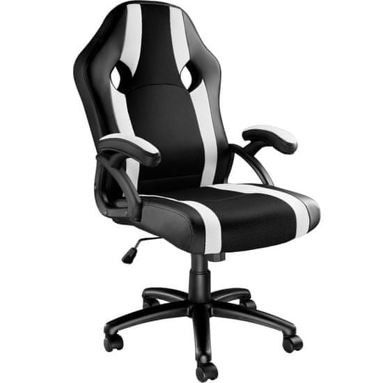 tectake Kancelářská židle Goodman - černá/bílá