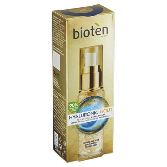 Bioten Vyplňující protivráskové sérum Hyaluronic Gold (Replumping Pearl Serum) 30 ml