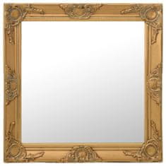 shumee vidaXL Barokní nástěnné zrcadlo 60x60 cm Zlaté