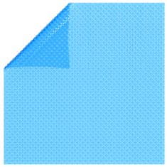 Greatstore Kryt na bazén modrý 210 cm PE