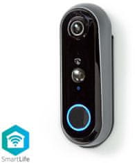 Nedis SmartLife dveřní video telefon, Wi-Fi, napájení z baterie, Android & iOS, Full HD