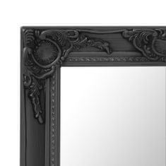 Petromila Nástěnné zrcadlo barokní styl 60 x 60 cm černé