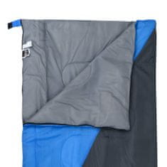 Greatstore Lehký spací pytel ve stylu envelope modrý 1100 g 10 °C