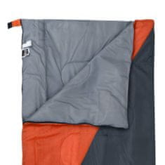 Greatstore Lehké spací pytle ve stylu envelope 2 ks oranžový 1100 g 15 °C