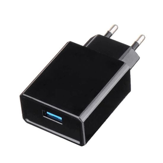W-STAR W-star Nabíječka USB 5V/1A, univerzální, cestovní, provedení černé, NB5V1AUSBBK