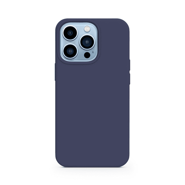 Levně EPICO Silikonový kryt na iPhone 13 mini s podporou uchycení MagSafe 60210101600001, modrý