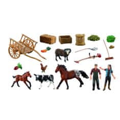 Rappa Stáj s koňmi a farmářským příslušenstvím