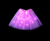 LED svítící sukně - růžová