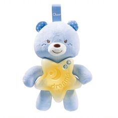 Chicco Goodnight bear svítící medvídek, modrý